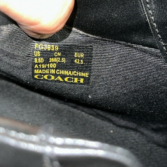 Coach x Atari Blue Black High Top Sneakers Men’s Size 9.5 - Picture 8 of 12